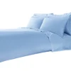 200TC 50% Polyester 50% Cotton Pre Shrunk Bleached 1/1 Percale Weave Flat sheet