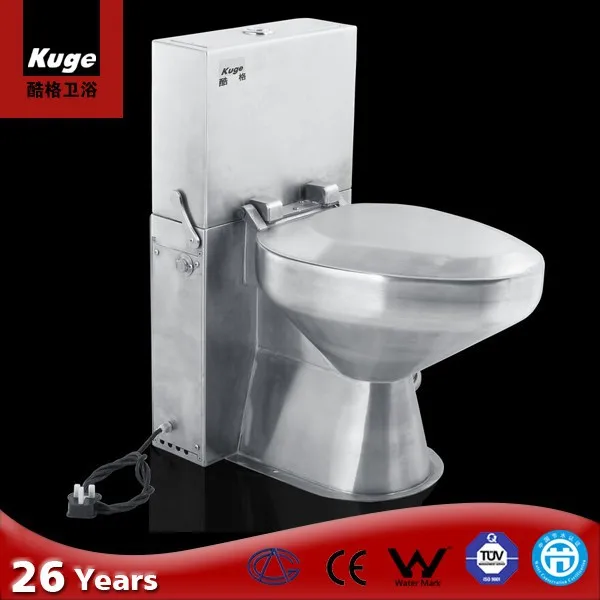 Stainless Steel Automatic Self Cleaning Public Toilet Industrial