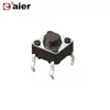 50mA Small Vertical 4 Pin 6MM Tact Switch With PCB Terminal