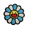 Sequin Keychain Custom Iron On Fabric Fashion Cloth Embroidery Flower Patch