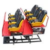 Movie Power Earning Money 4D/5D/7D Interactive Cinema Chair Theater 6 Seats with Motion Platform