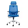 Gray Mesh Office Chair Comfortable Staff Relaxation
