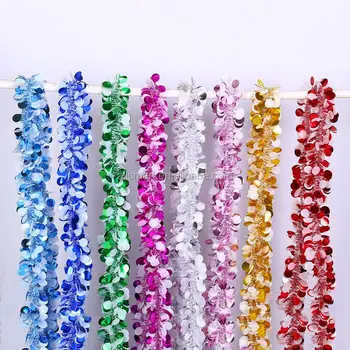 6 6ft Christmas Tinsel Garland Thick Shiny Sparkly Christmas Tree Ornaments Party Ceiling Hanging Decorations Buy Christmas Tinsel Christmas Tinsel