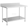 Guangzhou restaurant work bench table commercial kitchen stainless steel work table