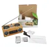 factory direct sales wood bamboo speaker radio support to MP3,USB, SD/MS/MMC card