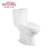 Wholesale China Manufacturers Public Two Piece P Trap S Trap Ceramic Washdown Dual Flush Toilet for Bathroom Sanitary Ware Mall