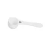 5g plastic flat spoons powder scoop measuring scoop round bottom white