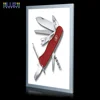 Custom size ultra thin 15mm thickness led menu frame light box a3