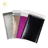 Hot new products heat seal foil big shock resistance post satchels mylar metallic bubble padded mailers for jewelry packaging