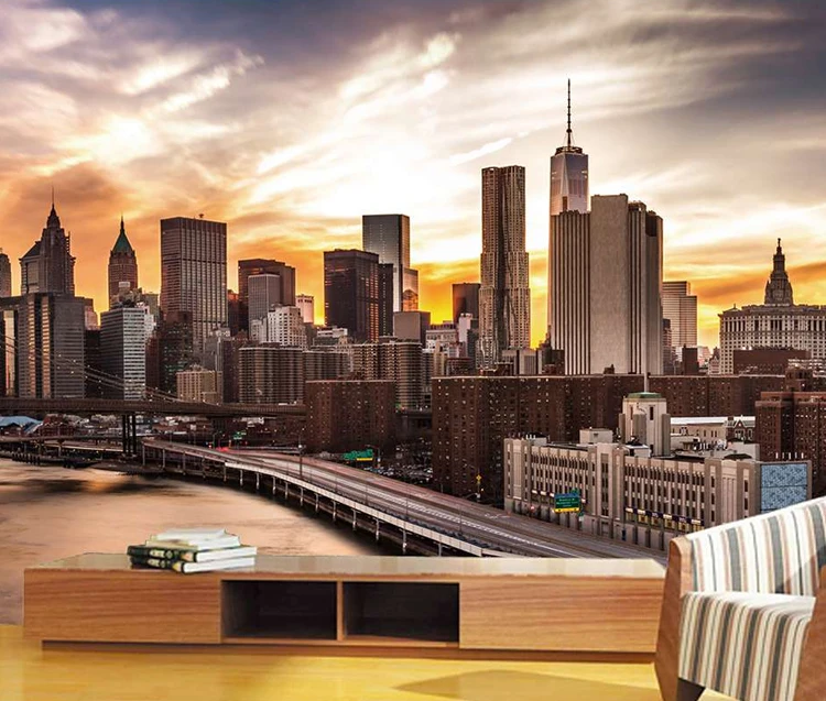 New York Building Wallpaper Murals Customized Size Wallpaper New York City Wallpaper For Commerce Buy New York City Wallpaper For Commerce Wallpaper