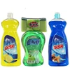 Hot selling brand with sponge dishwashing liquid