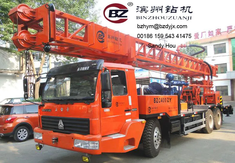 2017 new product truck mounted water well drilling rig