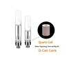 High End Q-Cell full spectrum cbd oil hemp cartridge For Japan Tech Quartz Coil For Very Thick Oil/Extracts