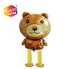 Walking Animals Foil Balloon Cute Pet teddy bear Aluminium foil balloon Children Classic Toy Walking Pet Balloons