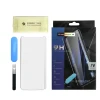 Liquid Curved UV Tempered Glass For Samsung S10 glue UV tempered glass screen protector with LED light