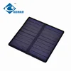 5V 0.65W mini solar cell phone charger for radio ZW-6565R High Efficiency EPOXY Drip Gel Solar Panel for POWER BANK