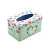 Gold supplier supply beauty salon metal empty facial tissue box