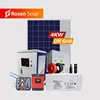 Rural Area Complete Set Off Grid 2kw 4kw Rechargeable Solar House Lighting System For Remote Areas