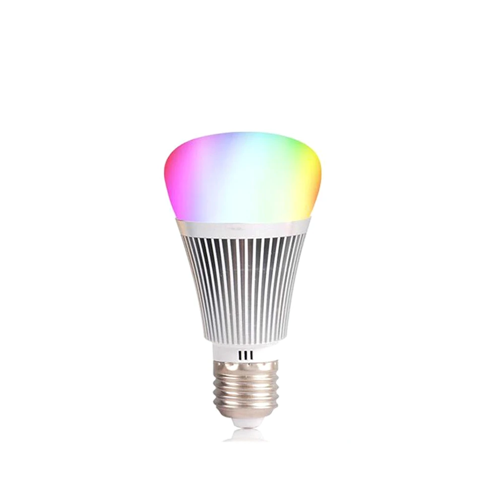 E27 7W Remote Control RGB Smart LED Light Bulb Lamp For Home Indoor Lighting