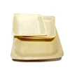 China Wholesale Recycled Bamboo Plates Disposable Bagasse Tableware