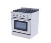 30 in. 4.2 cu. ft. Convection Oven in Stainless Steel Dual Fuel Range