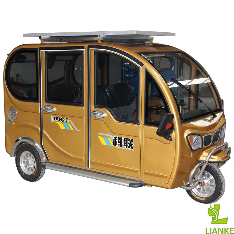 electric passenger closed tricycle