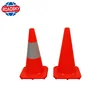 High Quality PVC Rubber Red Traffic Security Road Cones