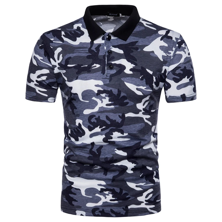 camo polo long sleeve