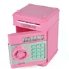 Mini Pink ATM Piggy piggy bank with coin counter