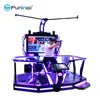 9D VR Standing Virtual Reality Game Simulator Walking Platform For Amusement Park
