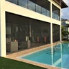 patio electric anti insect door screen enclosures