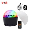 ENDI new design 9 color magic ball led children night light with mini bluetooth speaker for home ktv disco club and party