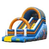 newly colourful ocean world inflatable soft air slide for fun