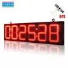 Remote Control Outdoor Waterproof 6 digits LED Race Clock / Timer for Marathon