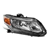 For Honda Civic 2012-2015 Coupe Sedan Black Passenger Side Headlight Head Lamp Right USA OEM STYLE 33100TR0A01
