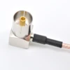 right angle pal IEC connector female cable