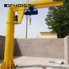 0.5t 2t 3t 5t freestanding type workshop 5 ton jib crane