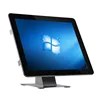 Wall mounted/desktop 15" 19" 4:3 industrial grade embedded PCAP touch screen All-in-one pc computers ip68