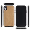 Custom Press Logo Singstar Stick PU Slim Leather Phone Case For iPhone XR OEM ODM Factory