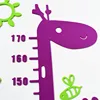 Custom EVA foam growth chart, promotional giraffe height growing baby foam chart