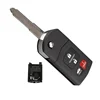 New arrival 2 battery clip 3+1 button remote key fob shell for Mazda 3 5 6 CX5 CX7 CX9 RX8