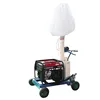 Unique light tower trailer 1000*2 with shadeless Balloon by hand push