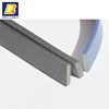 factory supply flexible conductive silicone sheet rubber strips,conductive silicone EMI shielding conductive extrusion profile