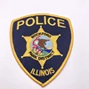 Custom police logo design embroidery patches