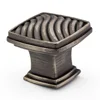 Cool design wave antique bronze cabinet pulls and handle hardware
