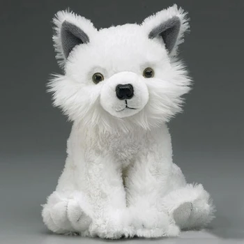 White Wolf Plush Toy Custom Plush Toys Arctic Wolf Toys - Buy White