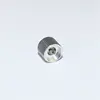 15MMX12.5MM 0.25 Inch Silver Rotary Electronic Control Custom Guitar Knobs