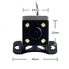 High resolution 140 Four led reversing camera with backup camera moving guide line