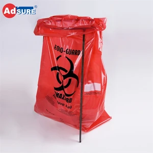 Biodegradable Autoclave Bags Medical Disposable Plastic Biohazard