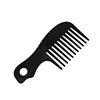 Simple Plastic Hair Styling Comb Wide Tooth Comb